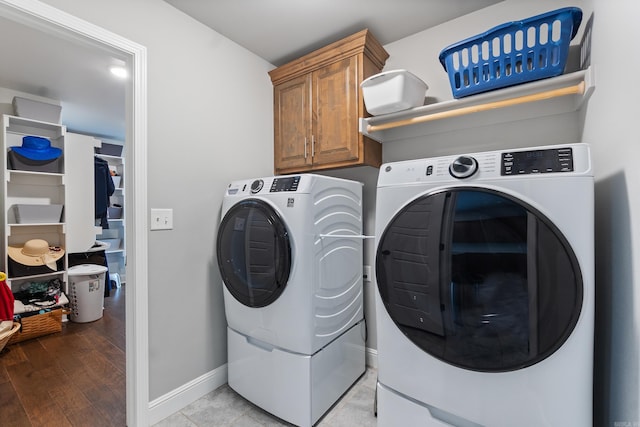 526 NW 62nd Ave, Bentonville, AR 72713 - laundry room with washing machine and dryer and cabinet space