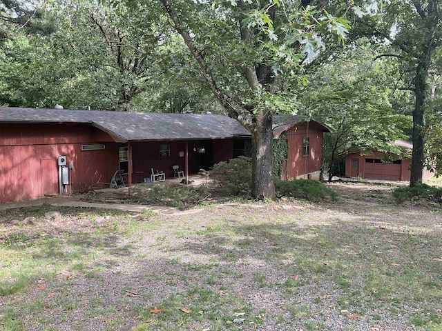 39 Holley Rd, Edgemont, AR 72044 - view of outdoor structure with a garage