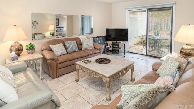 10 Abaron Pl, Hot Springs Village, AR 71909 - living area with tile patterned floors