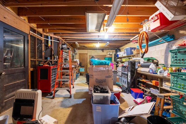 20 Robinwood Rd, Little Rock, AR 72227 - view of unfinished basement