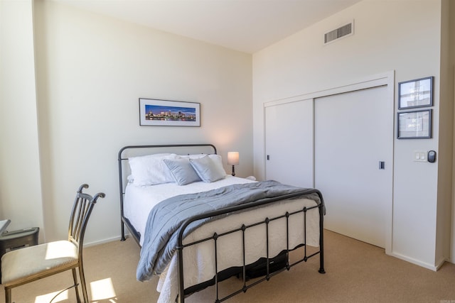 300 E 3rd St Unit 602, Little Rock, AR 72201 - bedroom with light colored carpet and a closet