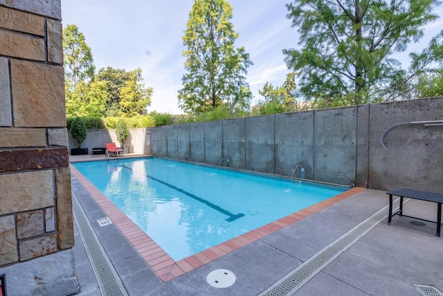 300 E 3rd St Unit 602, Little Rock, AR 72201 - view of swimming pool with a fenced backyard