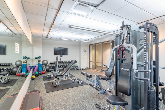 300 E 3rd St Unit 602, Little Rock, AR 72201 - view of gym