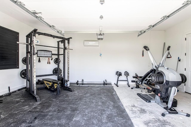 7509 S Shoreline, Benton, AR 72019 - exercise area featuring a garage