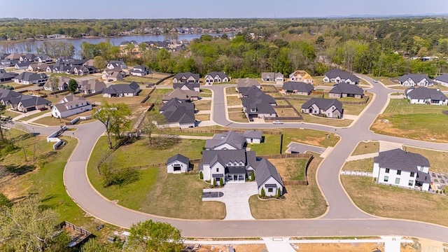 7509 S Shoreline, Benton, AR 72019 - aerial view of property's location featuring a large body of water and nearby suburban area