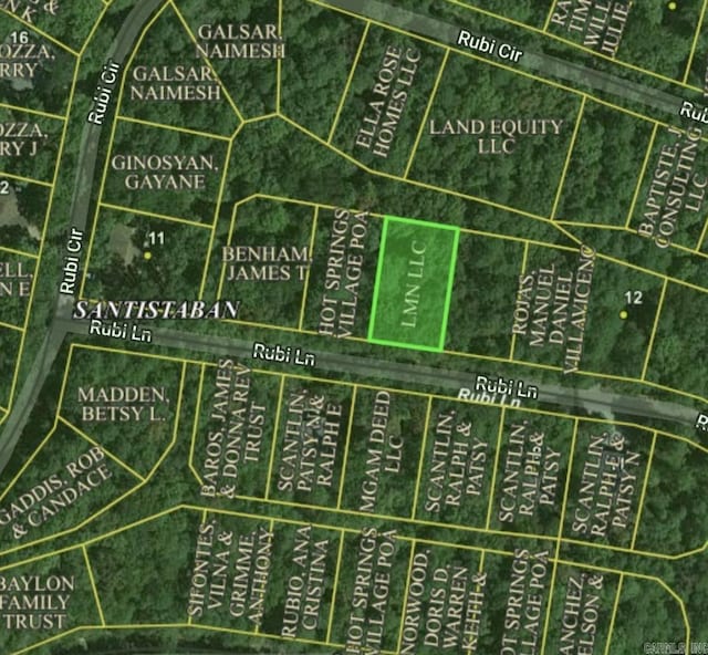 LOT11 Rubi Ln, Hot Springs Village, AR 71909