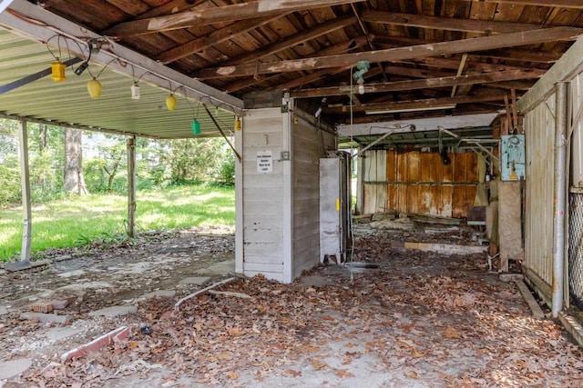 5302 A St, Little Rock, AR 72205 - view of outbuilding featuring an exterior structure