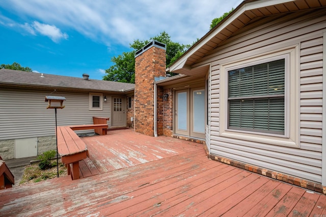 304 Dogwood Dr, Benton, AR 72019 - view of wooden deck