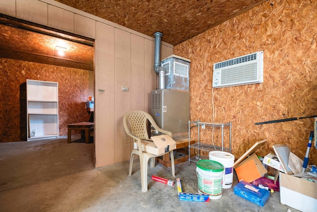 304 Dogwood Dr, Benton, AR 72019 - view of patio featuring an AC wall unit