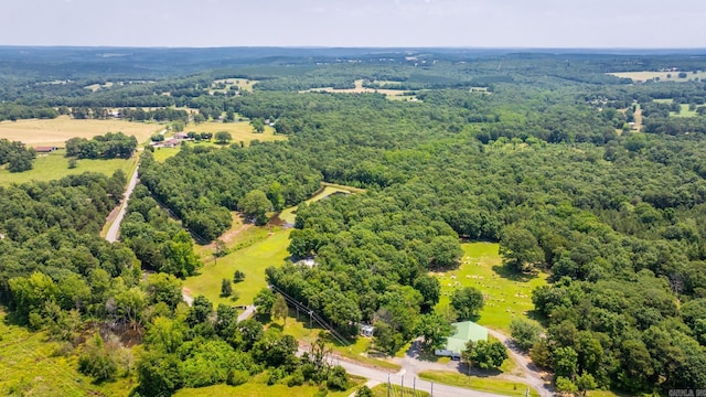 424 Center Rdg, Drasco, AR 72543 - bird's eye view of a heavily wooded area