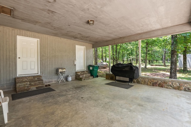 424 Center Rdg, Drasco, AR 72543 - view of patio with entry steps and a grill