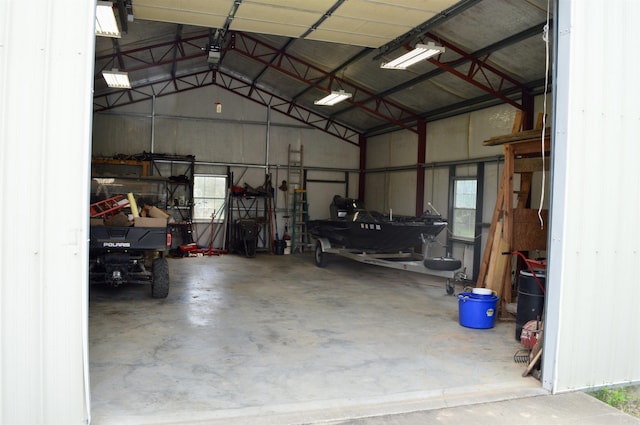 1005 Georgia Ridge Rd, Searcy, AR 72143 - garage with metal wall