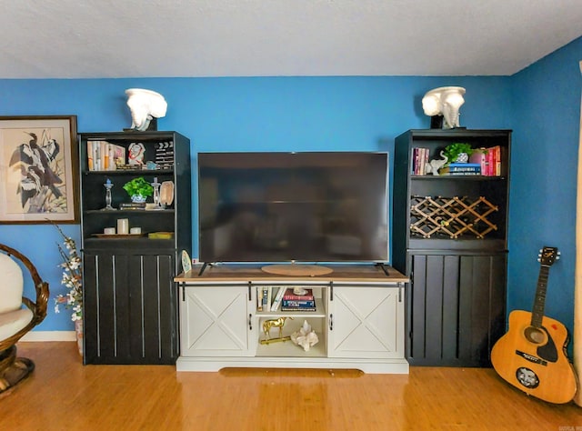 1127 Twin Points Rd Unit A, Hot Springs, AR 71913 - living room with wood finished floors