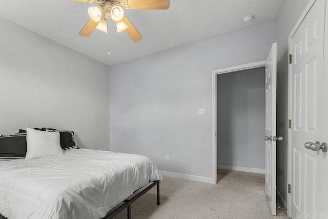 31 Auburn Hills Dr, Greenbrier, AR 72058 - bedroom with light carpet and ceiling fan