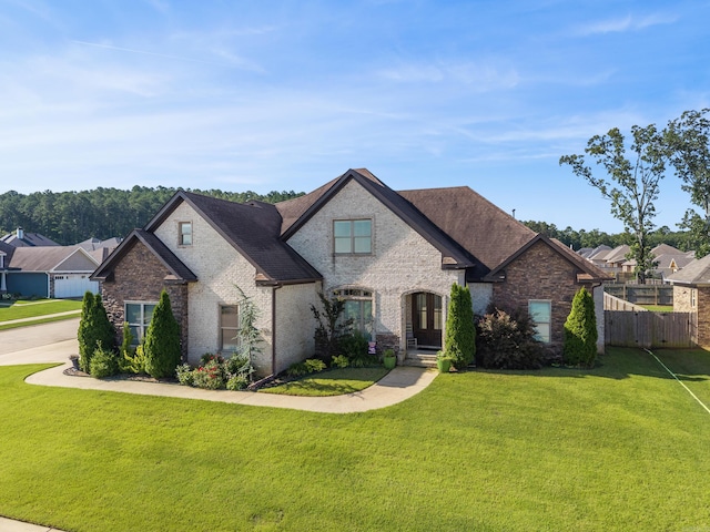 2705 Pulaski Dr, Conway, AR 72034 - french country inspired facade featuring brick siding and a shingled roof