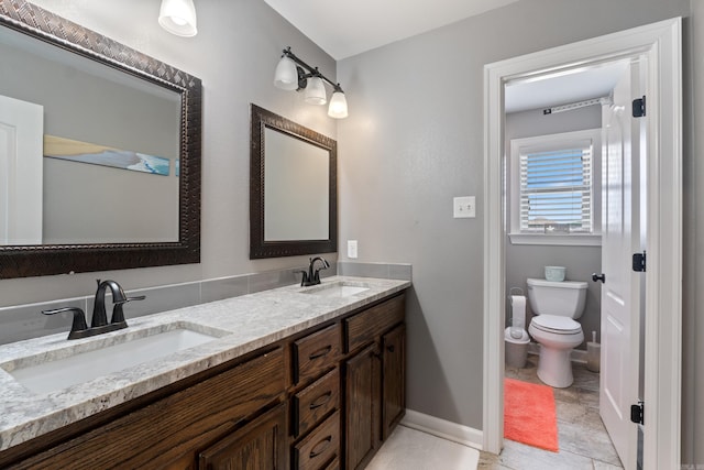 2705 Pulaski Dr, Conway, AR 72034 - full bath with double vanity and toilet