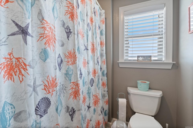 2705 Pulaski Dr, Conway, AR 72034 - full bathroom with toilet and curtained shower