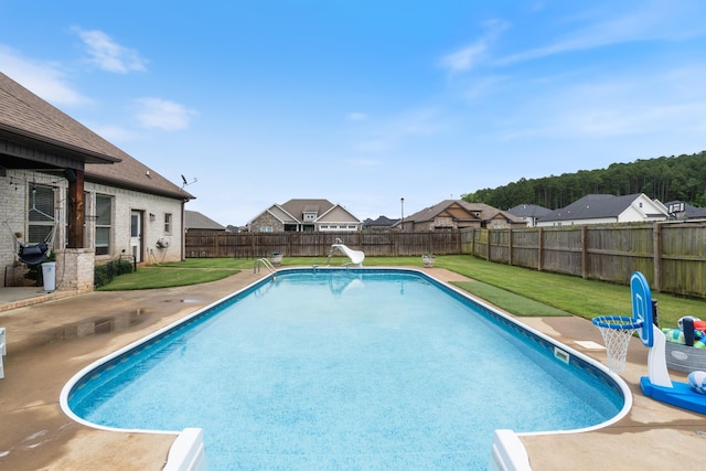 2705 Pulaski Dr, Conway, AR 72034 - view of pool with a fenced backyard and a patio