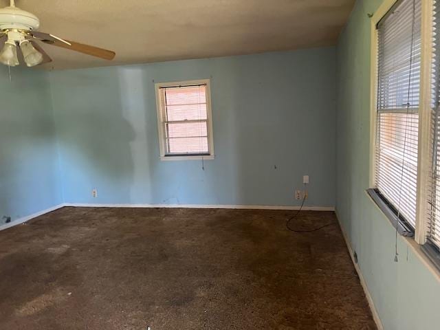 1508 N Easy, Jonesboro, AR 72401 - unfurnished room featuring carpet flooring and a ceiling fan
