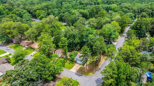 4901 Westwood Ave, Little Rock, AR 72204 - aerial view of a heavily wooded area