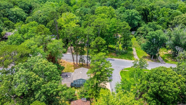 4901 Westwood Ave, Little Rock, AR 72204 - aerial view of a heavily wooded area