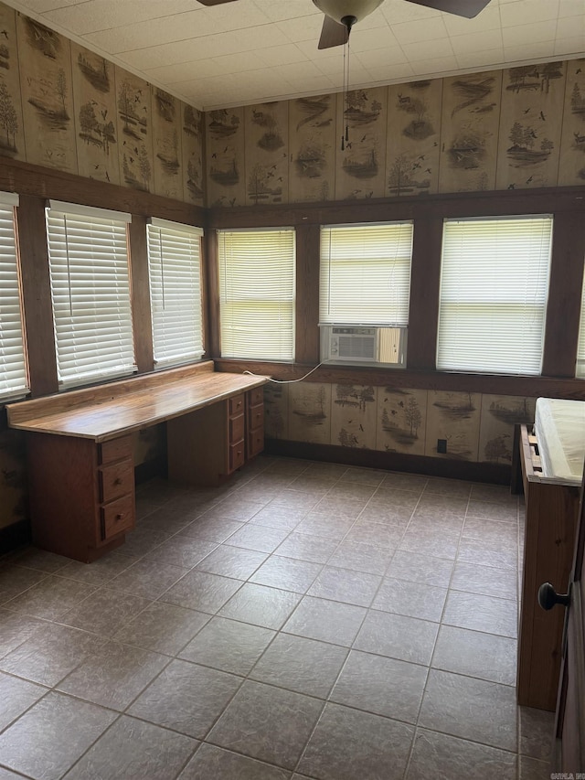 408 Case St, Heber Springs, AR 72543 - unfurnished sunroom with cooling unit