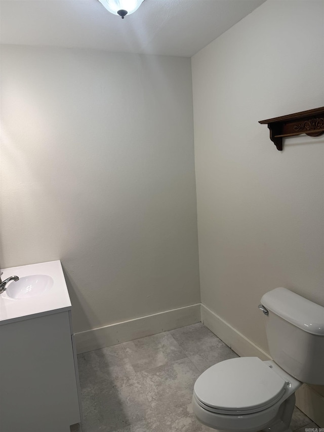 408 Case St, Heber Springs, AR 72543 - half bathroom featuring toilet and vanity