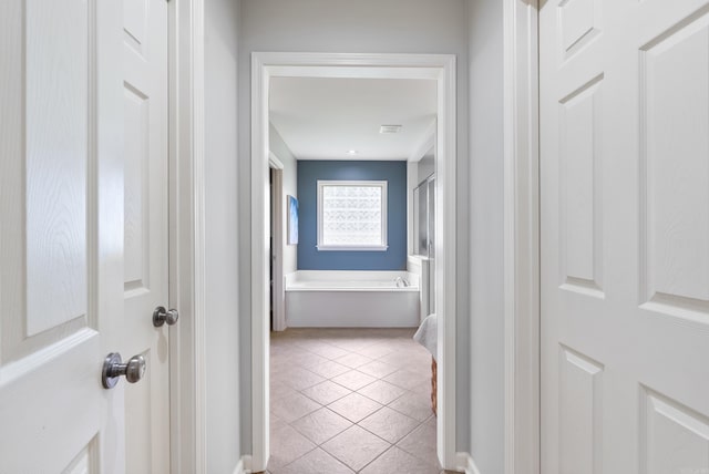144 Summit Valley Cir, Maumelle, AR 72113 - corridor with tile patterned flooring