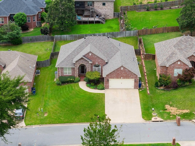 144 Summit Valley Cir, Maumelle, AR 72113 - aerial perspective of suburban area