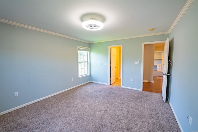 22 Jacob Pl, Little Rock, AR 72211 - unfurnished bedroom featuring crown molding and carpet