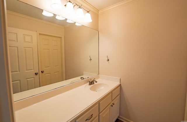 22 Jacob Pl, Little Rock, AR 72211 - bathroom featuring vanity and crown molding