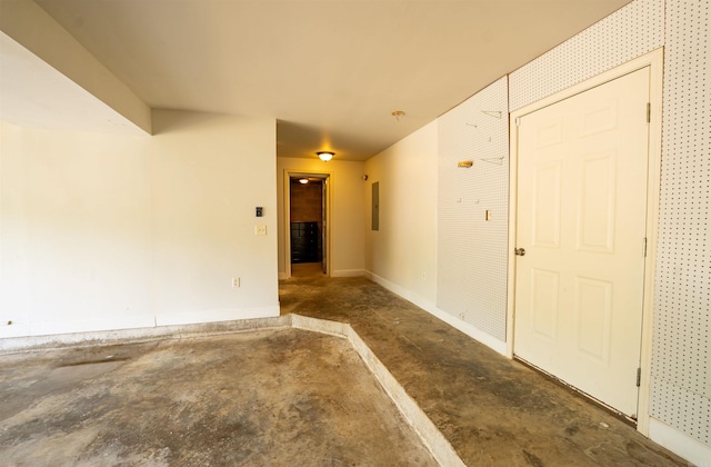 22 Jacob Pl, Little Rock, AR 72211 - spare room featuring unfinished concrete flooring and electric panel