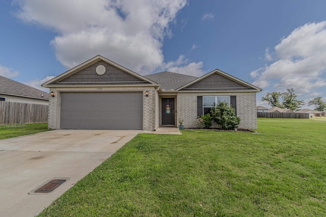 5244 Prospect Trl, Jonesboro, AR 72405 - single story home with an attached garage, driveway, and brick siding