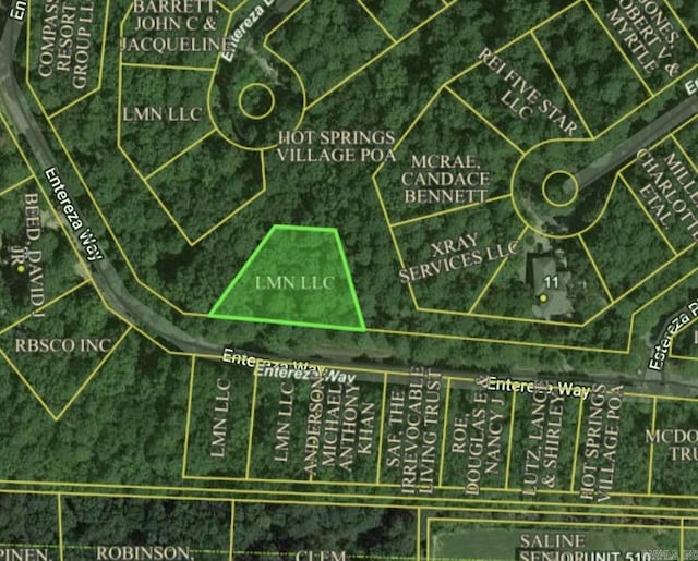 LOT10 Entereza Way, Hot Springs Village, AR 71909