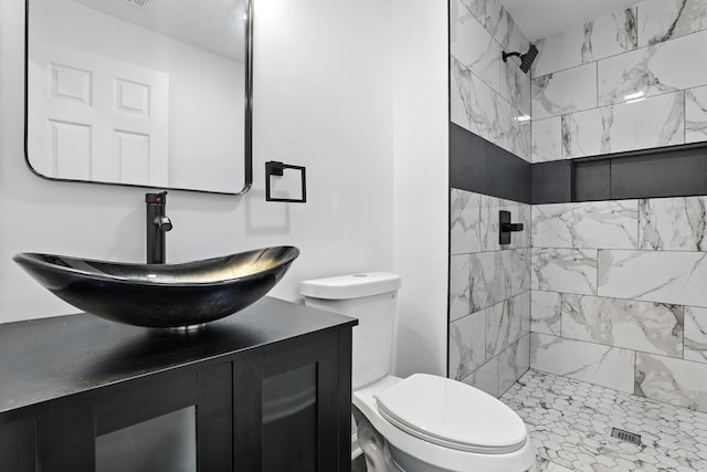 43 S Wakefield Dr, Little Rock, AR 72209 - full bathroom featuring a stall shower and vanity