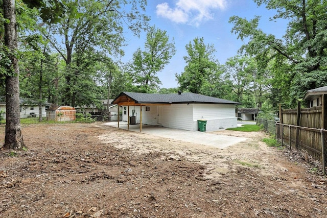 43 S Wakefield Dr, Little Rock, AR 72209 - rear view of house with a patio