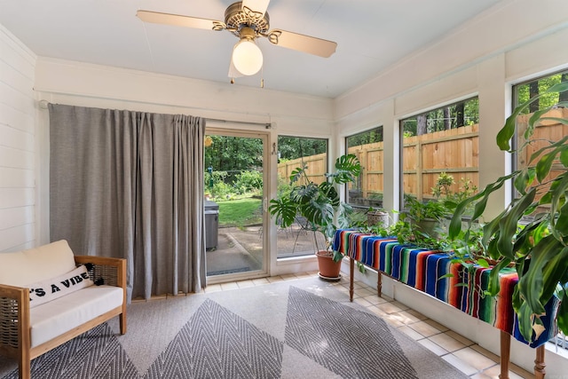 2608 Grist Mill Rd, Little Rock, AR 72227 - sunroom / solarium with tile patterned floors
