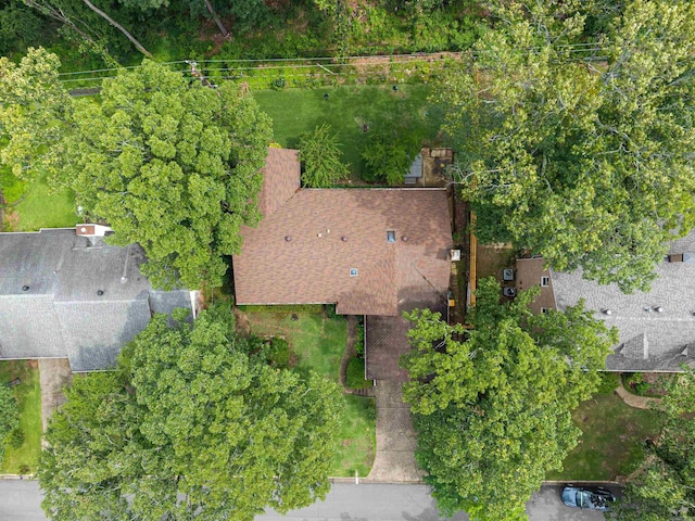 2608 Grist Mill Rd, Little Rock, AR 72227 - view from above of property
