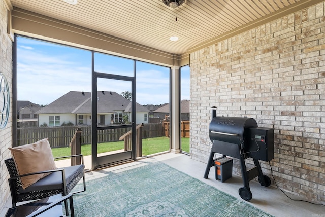 2690 Overcup Dr, Conway, AR 72034 - sunroom featuring a residential view