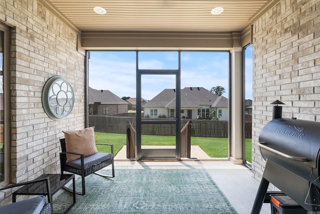 2690 Overcup Dr, Conway, AR 72034 - sunroom featuring a residential view