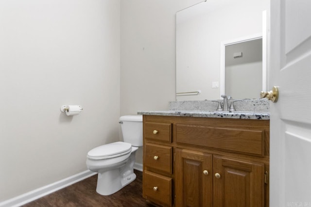 1226 Grayson Cir, Malvern, AR 72104 - bathroom featuring vanity and wood finished floors
