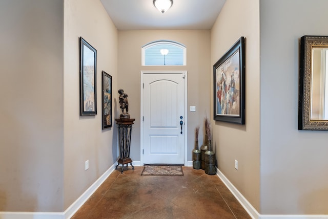 2355 Wilmington, Conway, AR 72034 - entryway featuring baseboards and concrete flooring