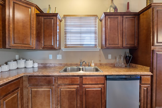 2355 Wilmington, Conway, AR 72034 - kitchen with stainless steel dishwasher and light countertops