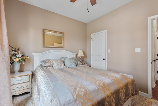 2355 Wilmington, Conway, AR 72034 - carpeted bedroom with a ceiling fan and baseboards