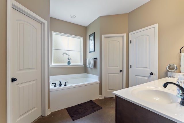 2355 Wilmington, Conway, AR 72034 - bathroom featuring a bath and double vanity