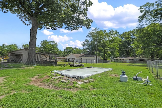 309 N Seaman St, Mccrory, AR 72101 - view of yard featuring view of wooded area
