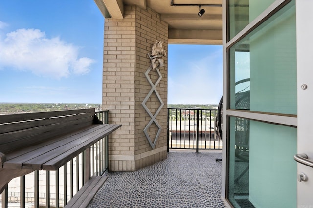 521 President Clinton Ave Unit 1101, Little Rock, AR 72201 - view of balcony