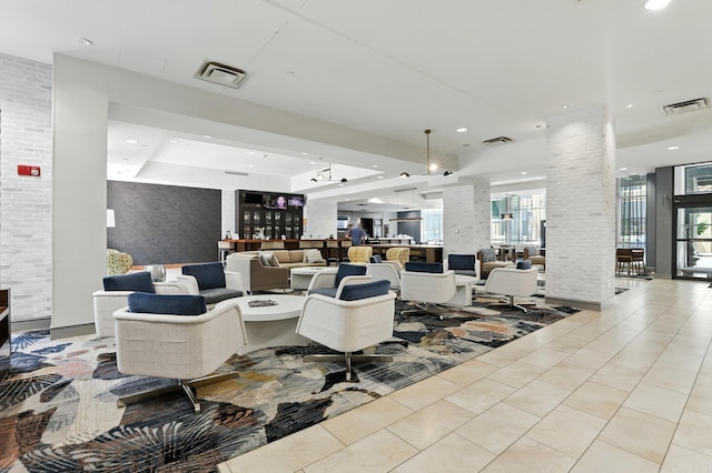 521 President Clinton Ave Unit 1101, Little Rock, AR 72201 - common area featuring recessed lighting