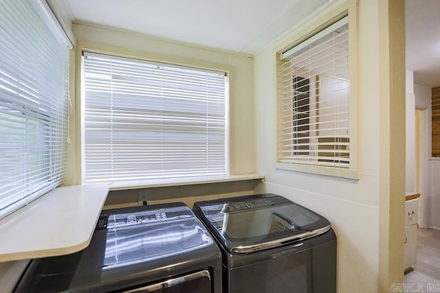 2615 Crouchwood, Little Rock, AR 72207 - laundry room with separate washer and dryer