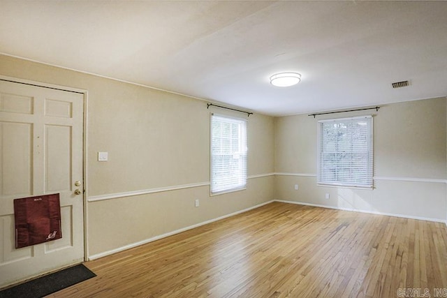 2615 Crouchwood, Little Rock, AR 72207 - empty room featuring light wood-style floors and baseboards